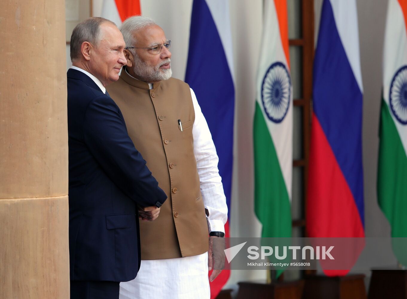 President Vladimir Putin's official visit to India. Day two