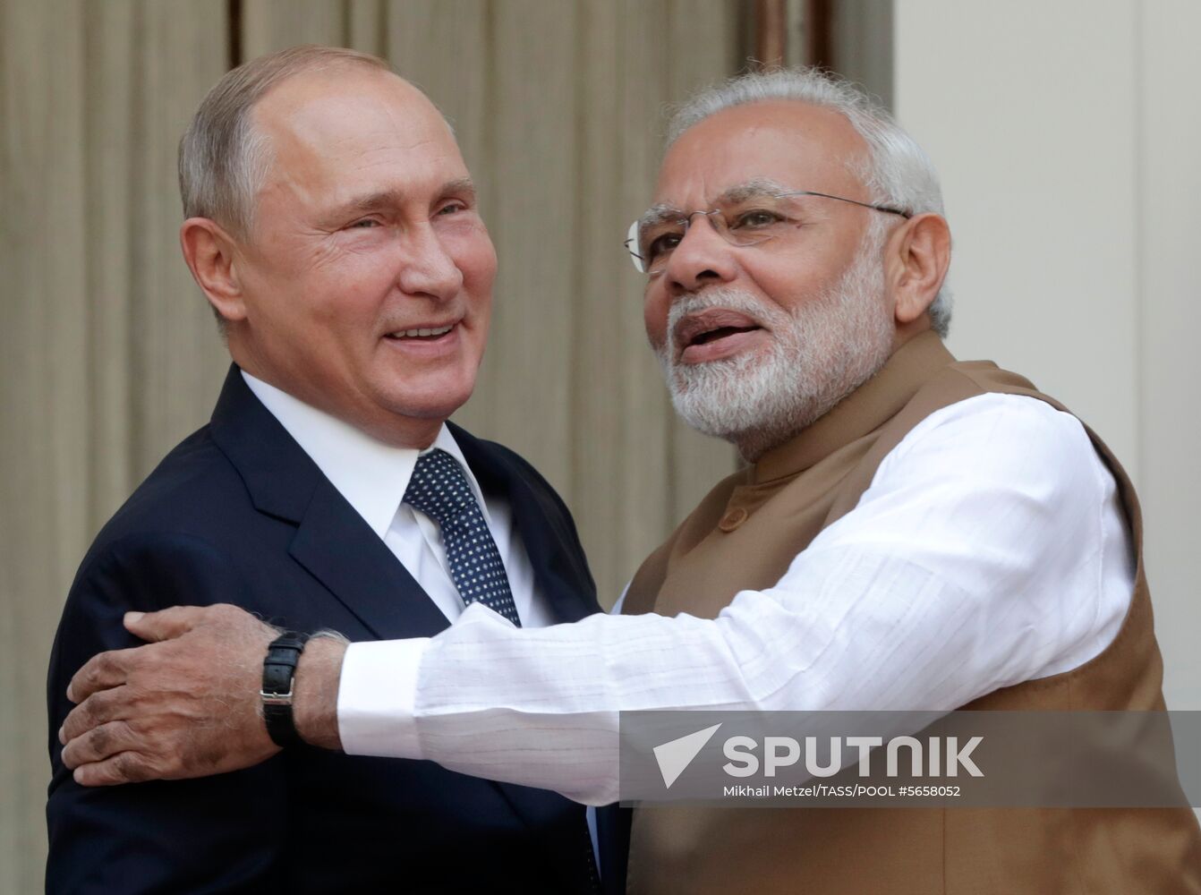 President Vladimir Putin's official visit to India. Day two