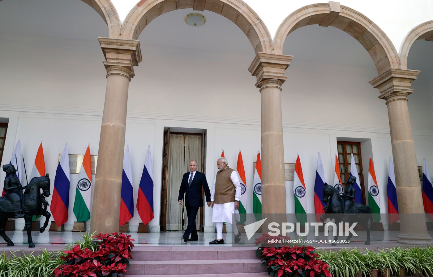 President Vladimir Putin's official visit to India. Day two