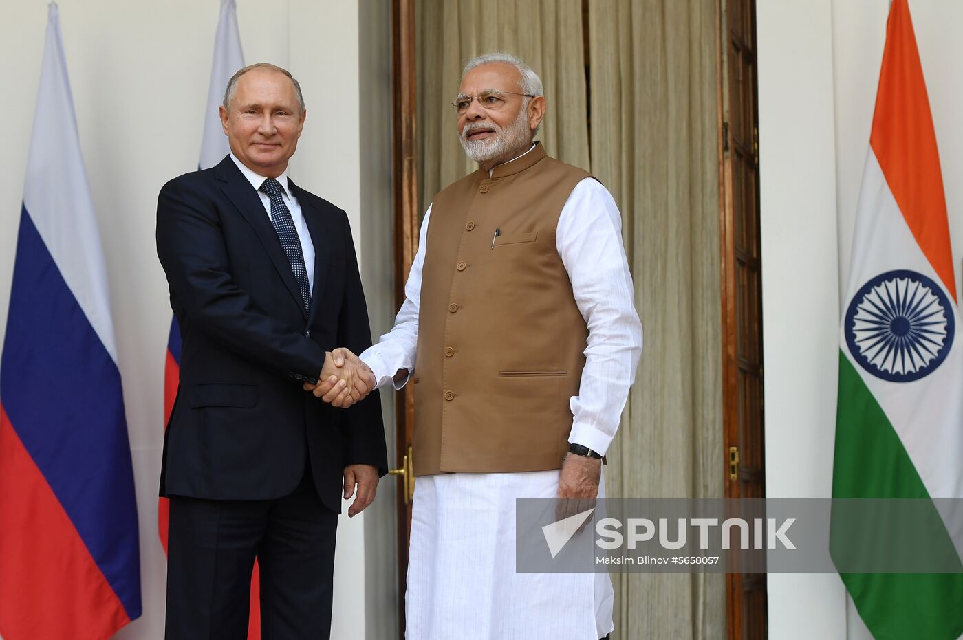 President Vladimir Putin's official visit to India. Day two