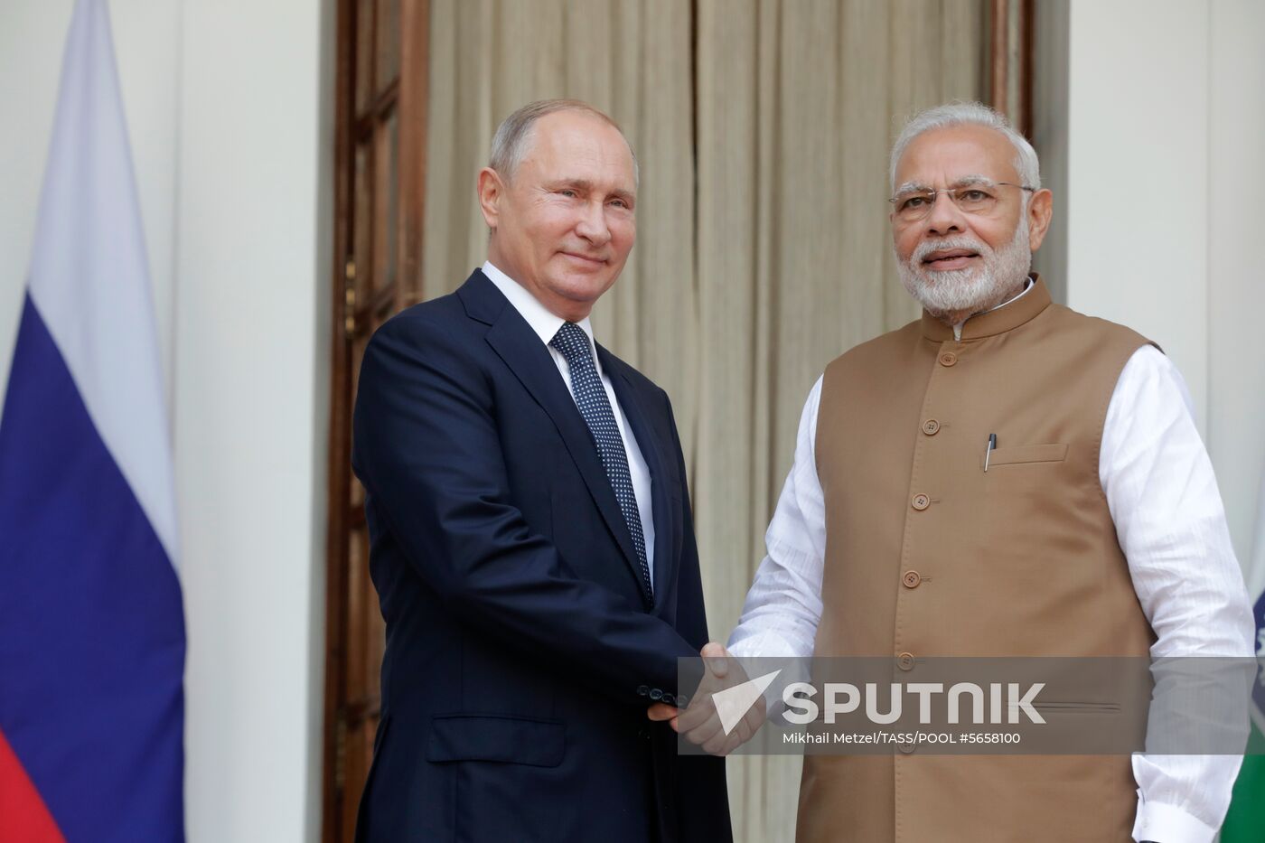 President Vladimir Putin's official visit to India. Day two