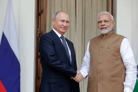 President Vladimir Putin's official visit to India. Day two