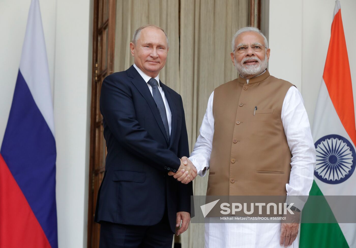 President Vladimir Putin's official visit to India. Day two
