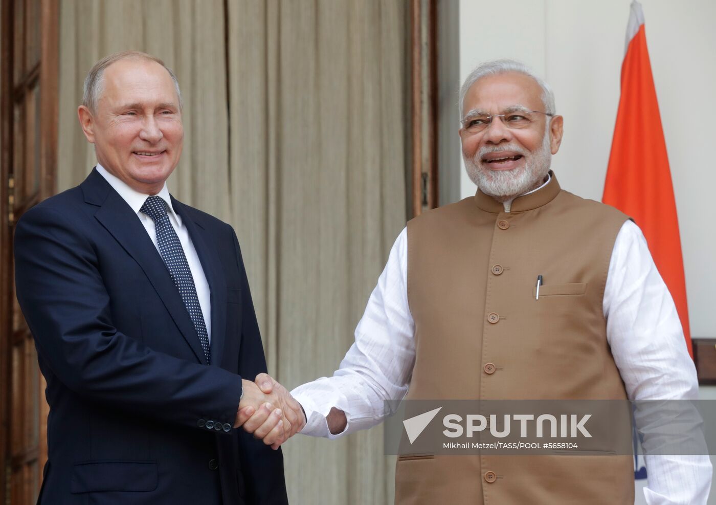 President Vladimir Putin's official visit to India. Day two