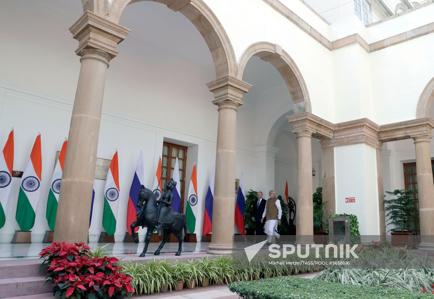 President Vladimir Putin's official visit to India. Day two
