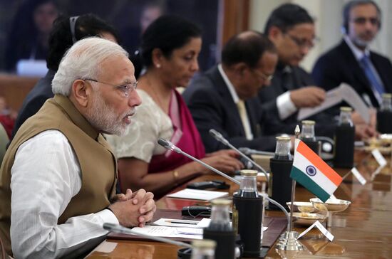 President Vladimir Putin's official visit to India. Day two