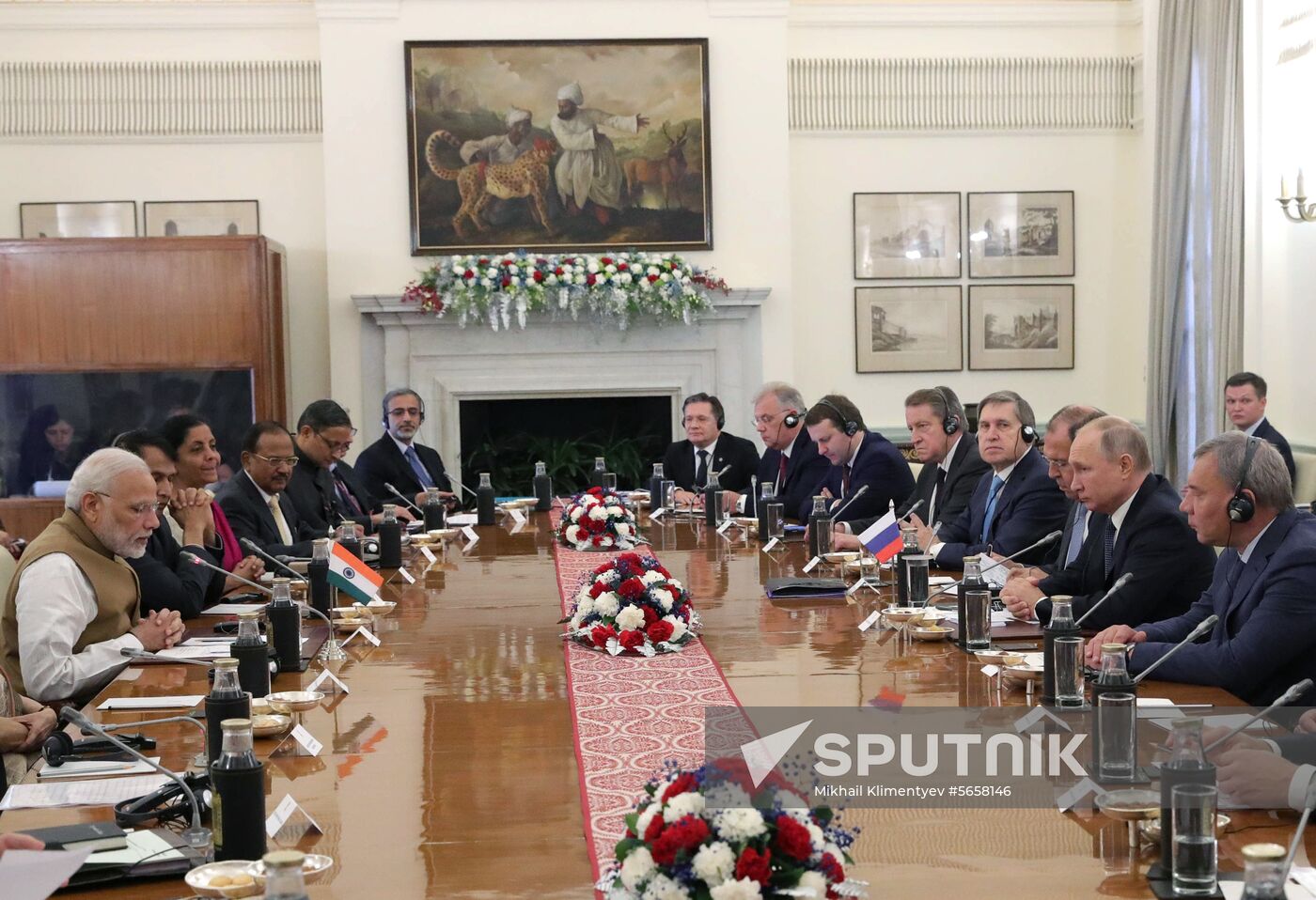 President Vladimir Putin's official visit to India. Day two
