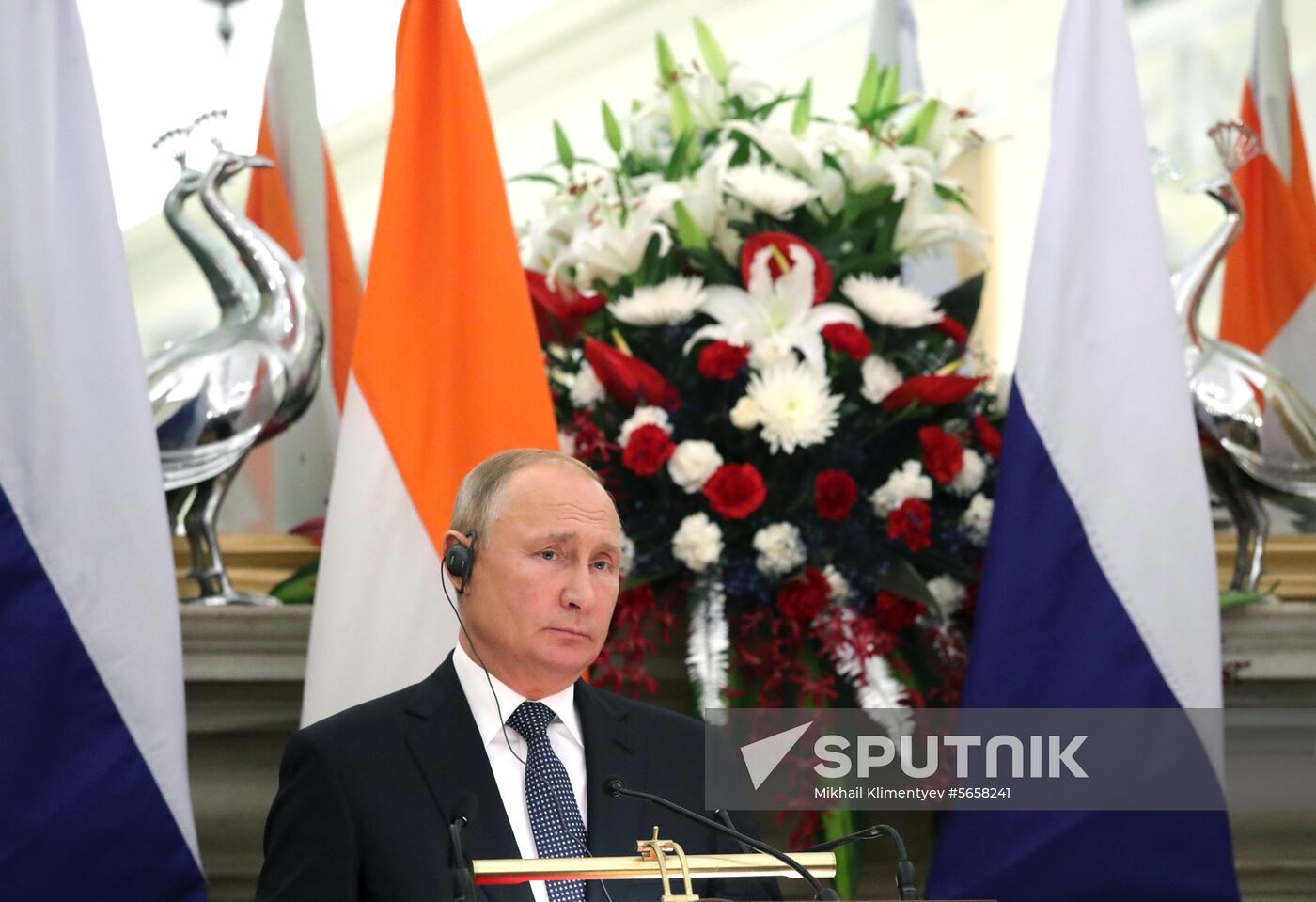 President Vladimir Putin's official visit to India. Day two
