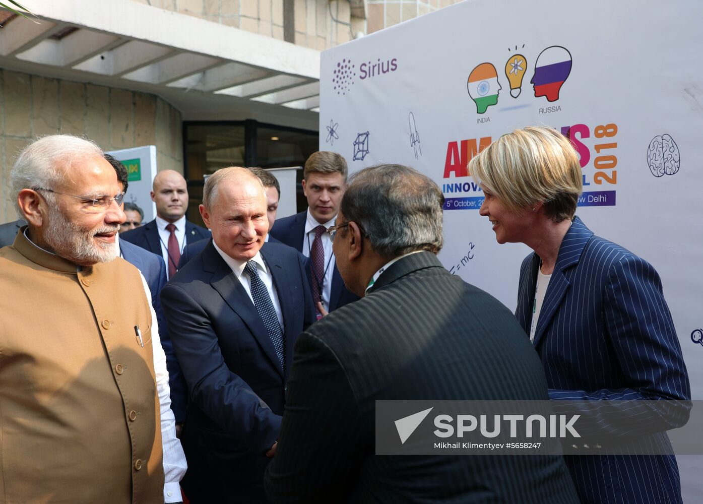 President Vladimir Putin's official visit to India. Day two