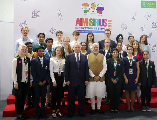 President Vladimir Putin's official visit to India. Day two