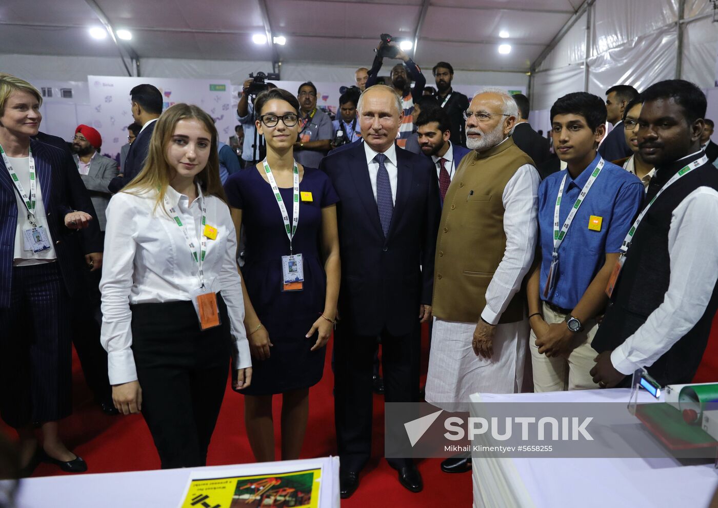 President Vladimir Putin's official visit to India. Day two
