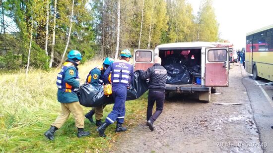 Russia Bus Crash