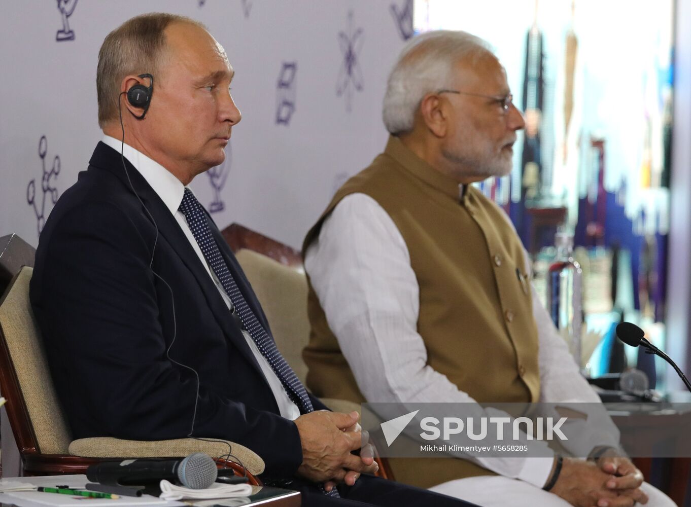 President Vladimir Putin's official visit to India. Day two