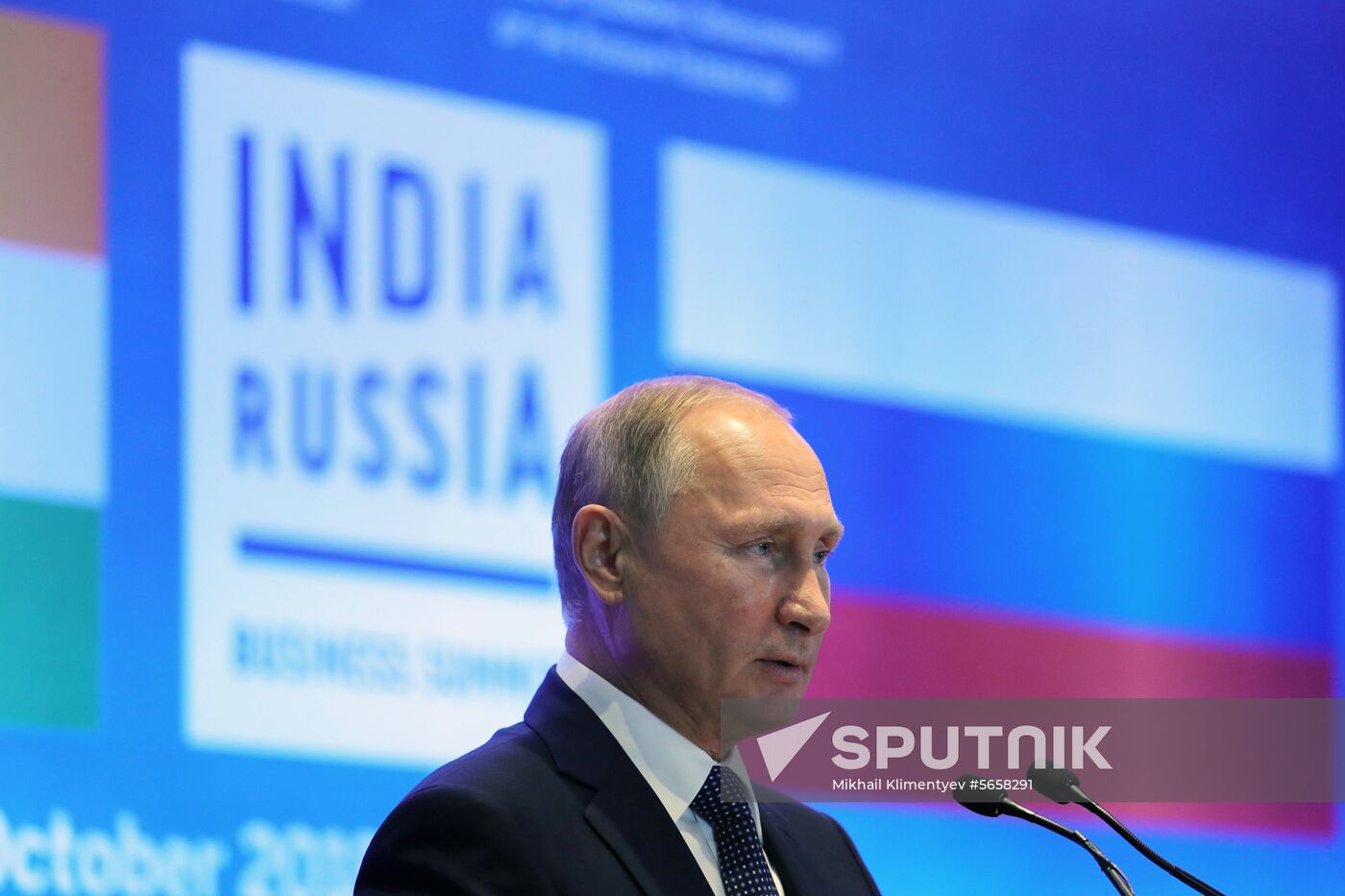 President Vladimir Putin's official visit to India. Day two