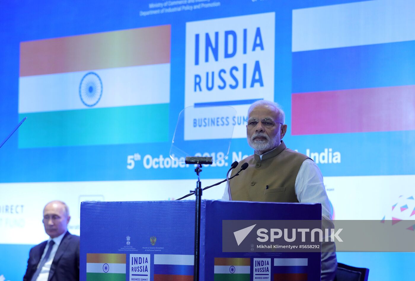 President Vladimir Putin's official visit to India. Day two