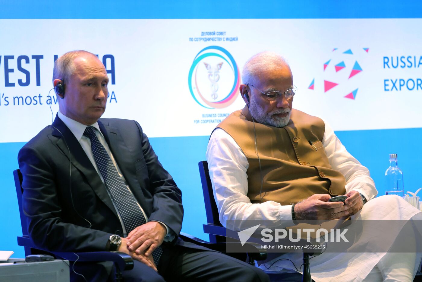 President Vladimir Putin's official visit to India. Day two