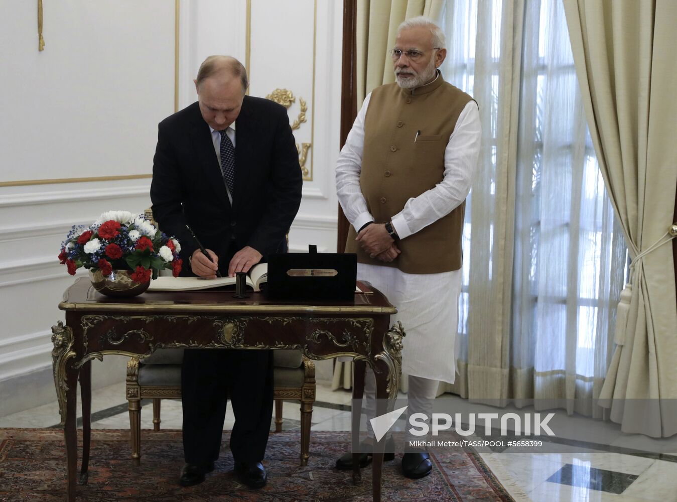 President Vladimir Putin's official visit to India. Day two