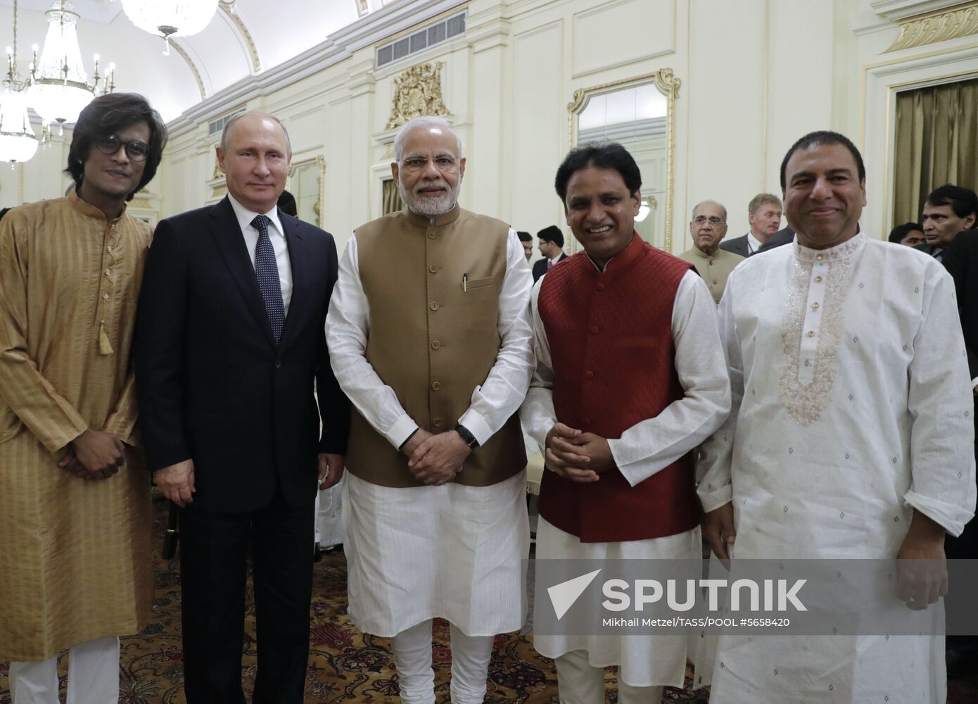 President Vladimir Putin's official visit to India. Day two