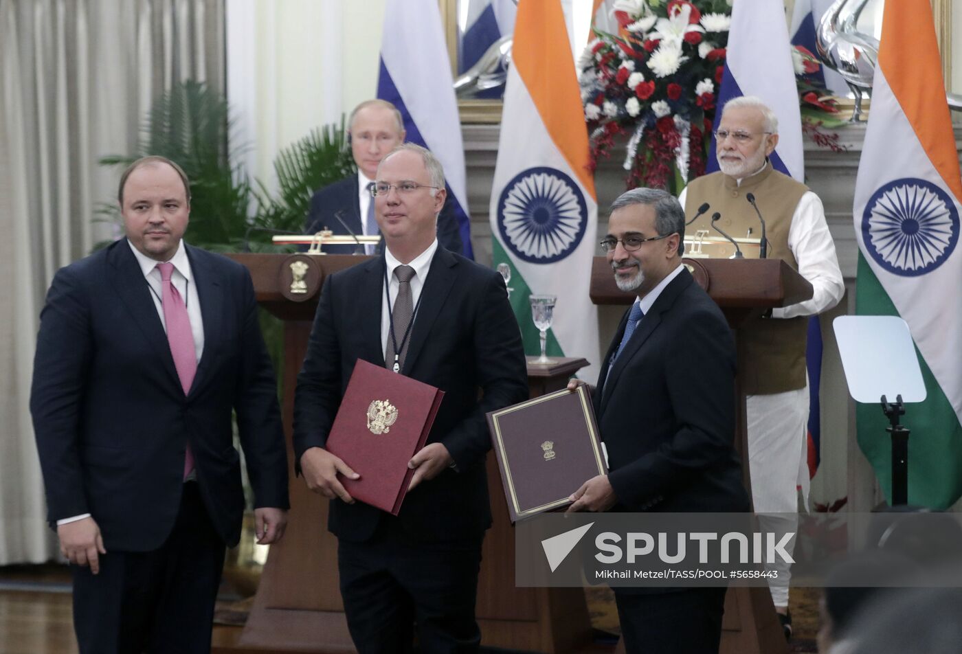 President Vladimir Putin's official visit to India. Day two