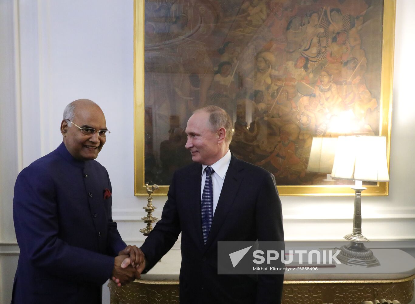 President Vladimir Putin's official visit to India. Day two