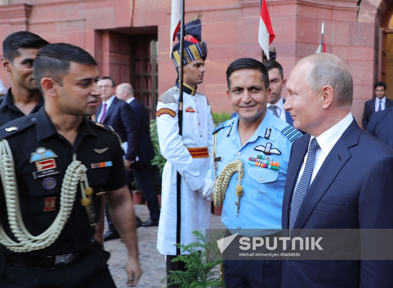 President Vladimir Putin's official visit to India. Day two