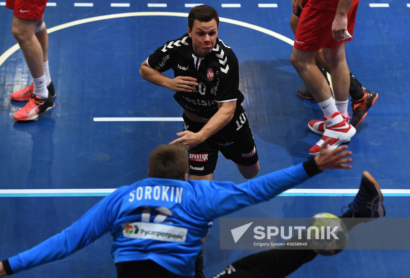 Russia Handball Spartak - Bern