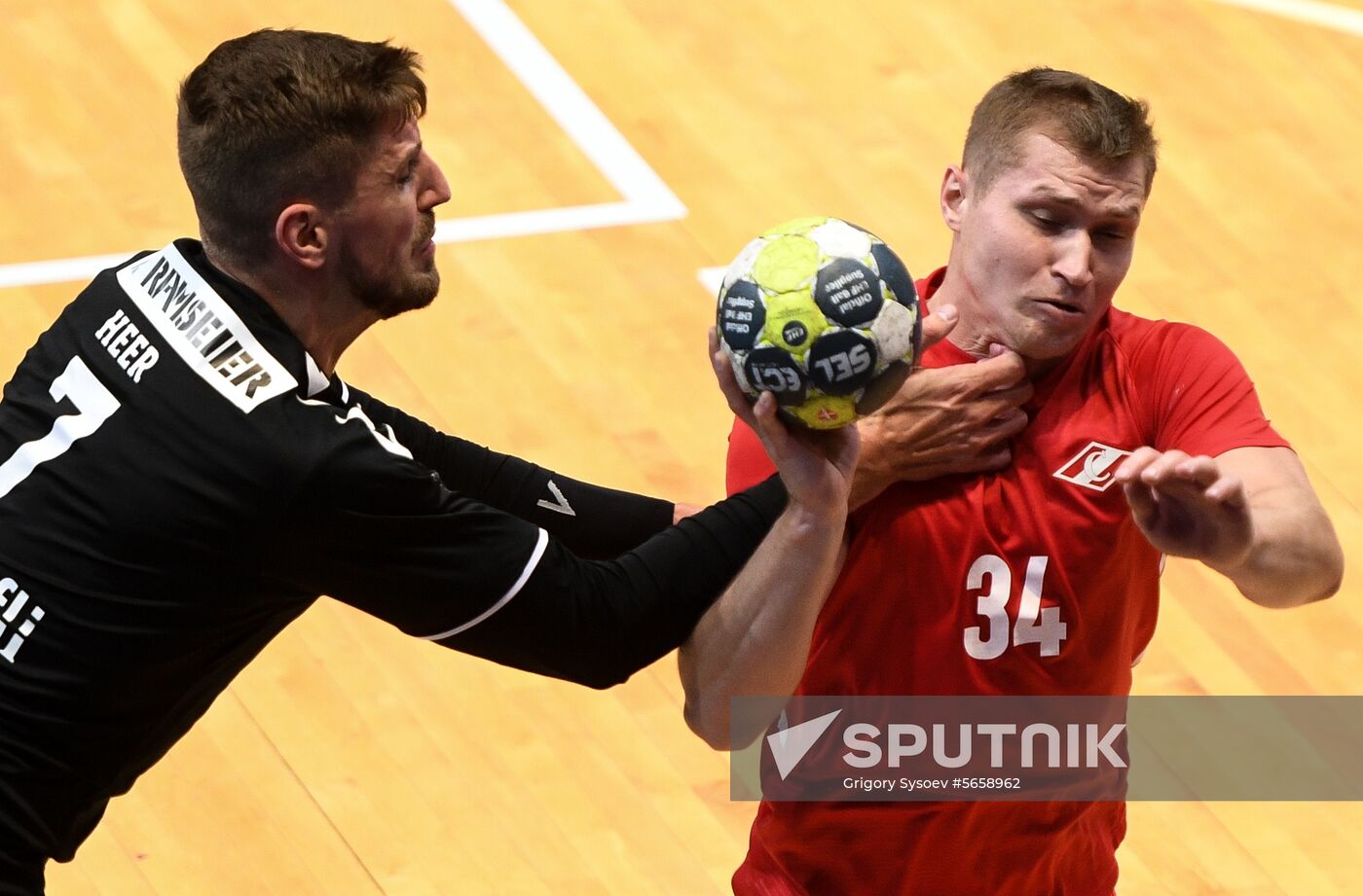 Russia Handball Spartak - Bern