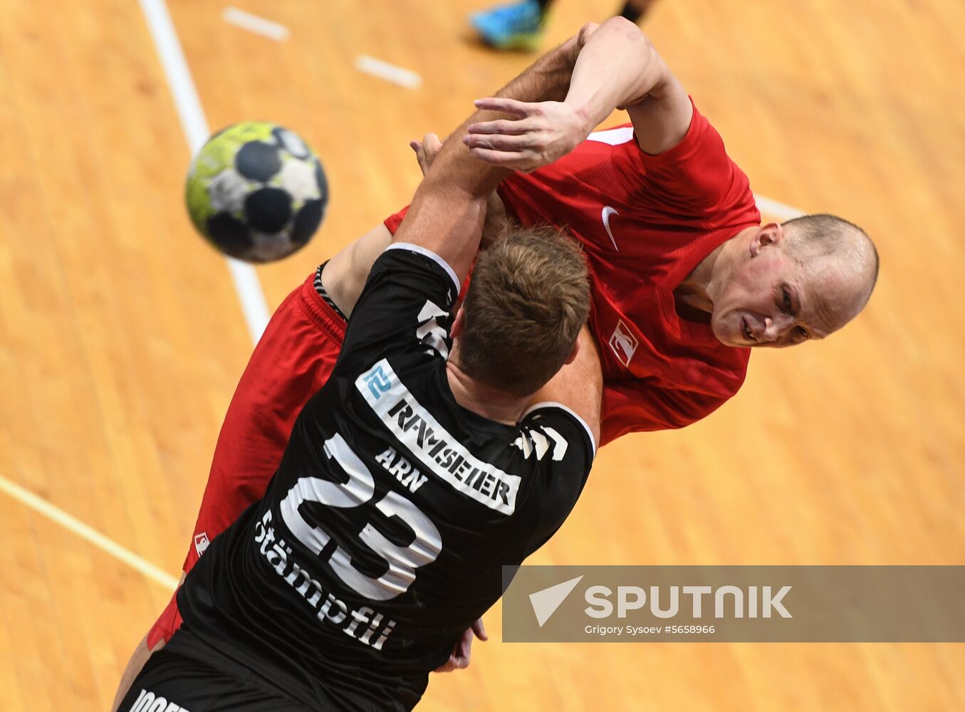 Russia Handball Spartak - Bern