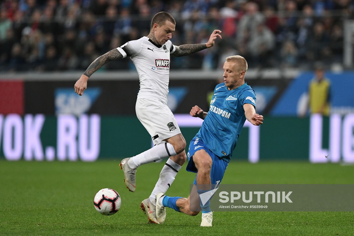 Russia Soccer Zenit - Krasnodar