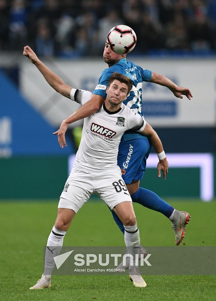 Russia Soccer Zenit - Krasnodar