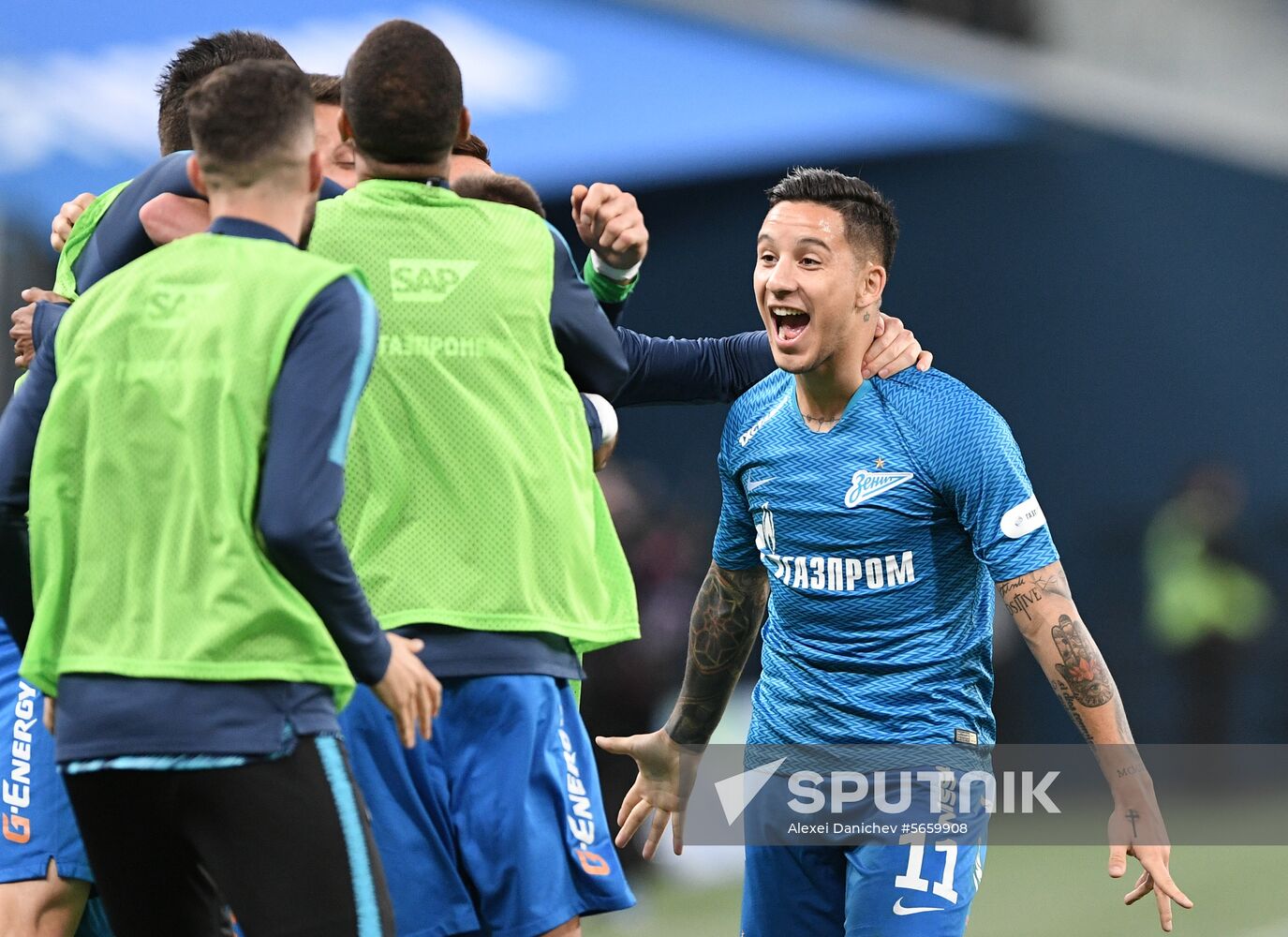 Russia Soccer Zenit - Krasnodar