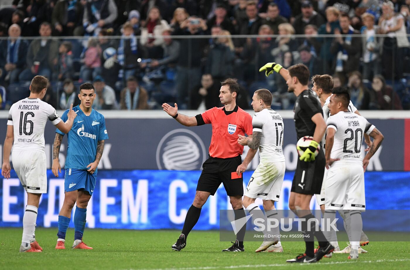 Russia Soccer Zenit - Krasnodar