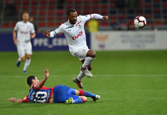 Russia Soccer CSKA - Lokomotiv