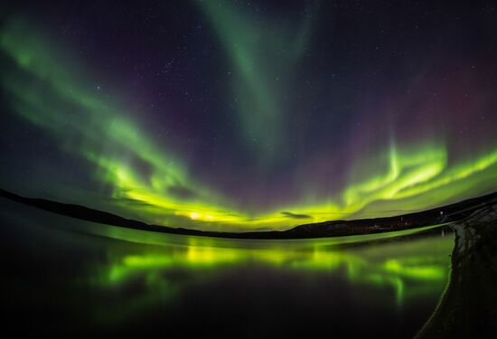 Russia Northern Lights