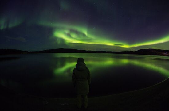 Russia Northern Lights