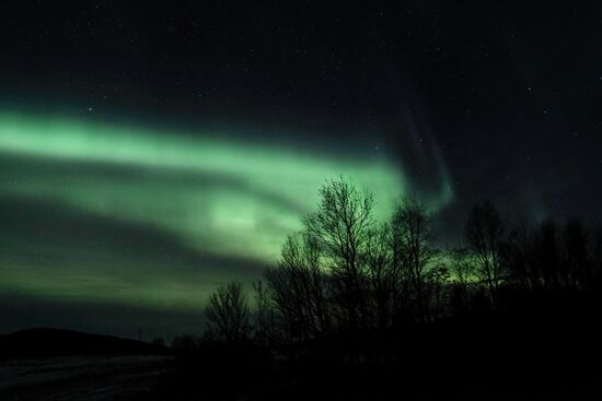 Russia Northern Lights