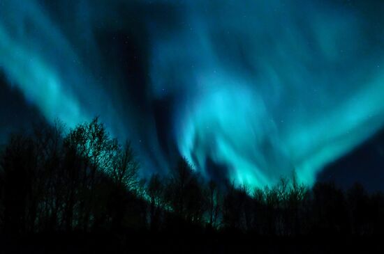 Russia Northern Lights