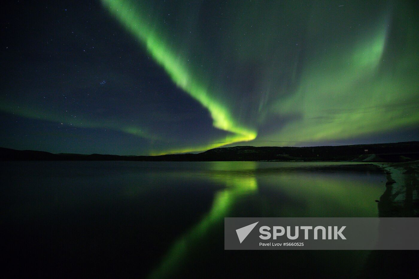 Russia Northern Lights