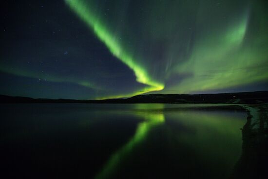 Russia Northern Lights