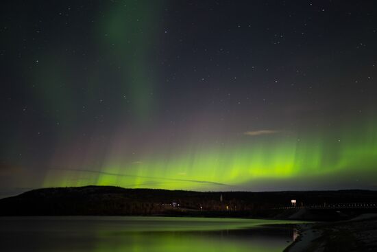 Russia Northern Lights