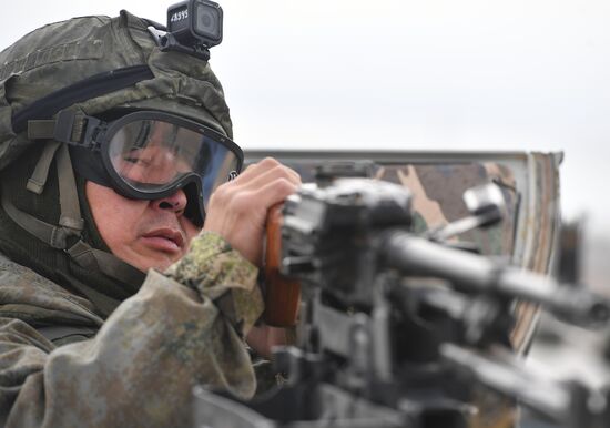Kyrgyzstan CSTO Military Drills