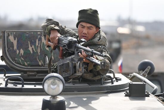 Kyrgyzstan CSTO Military Drills