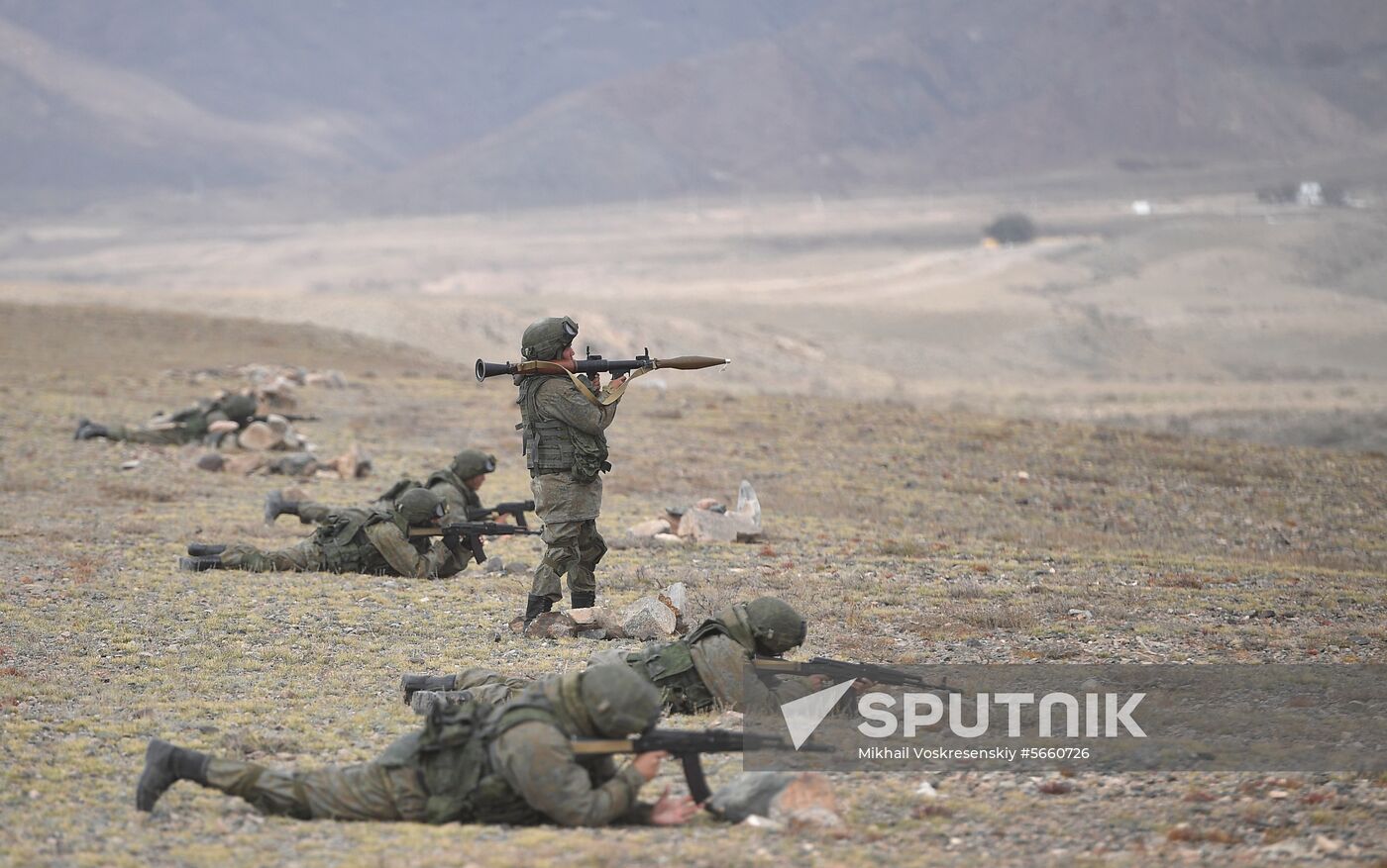 Kyrgyzstan CSTO Military Drills