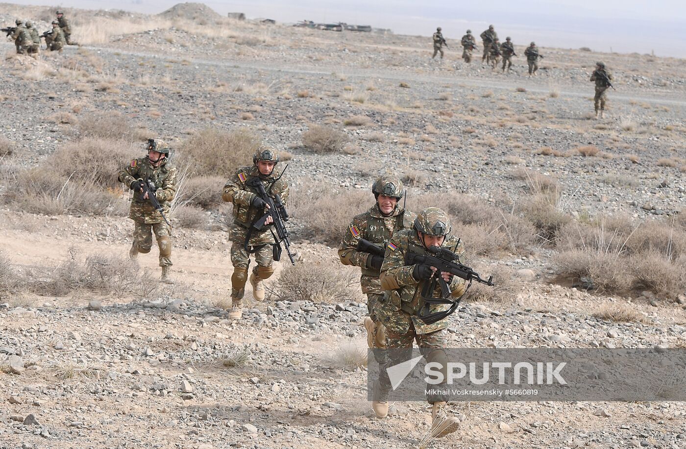 Kyrgyzstan CSTO Military Drills