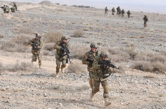 Kyrgyzstan CSTO Military Drills