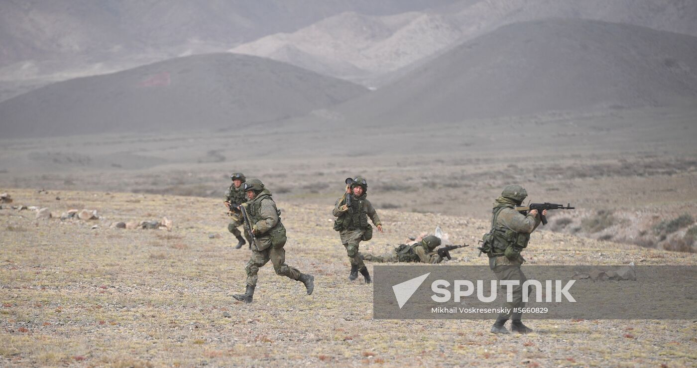 Kyrgyzstan CSTO Military Drills
