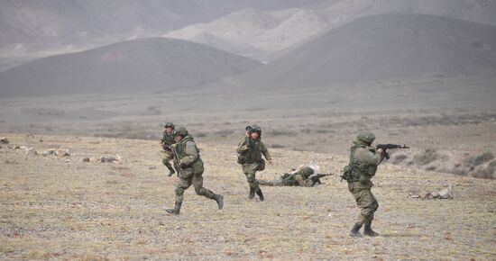 Kyrgyzstan CSTO Military Drills