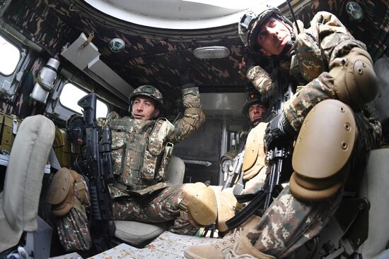 Kyrgyzstan CSTO Military Drills