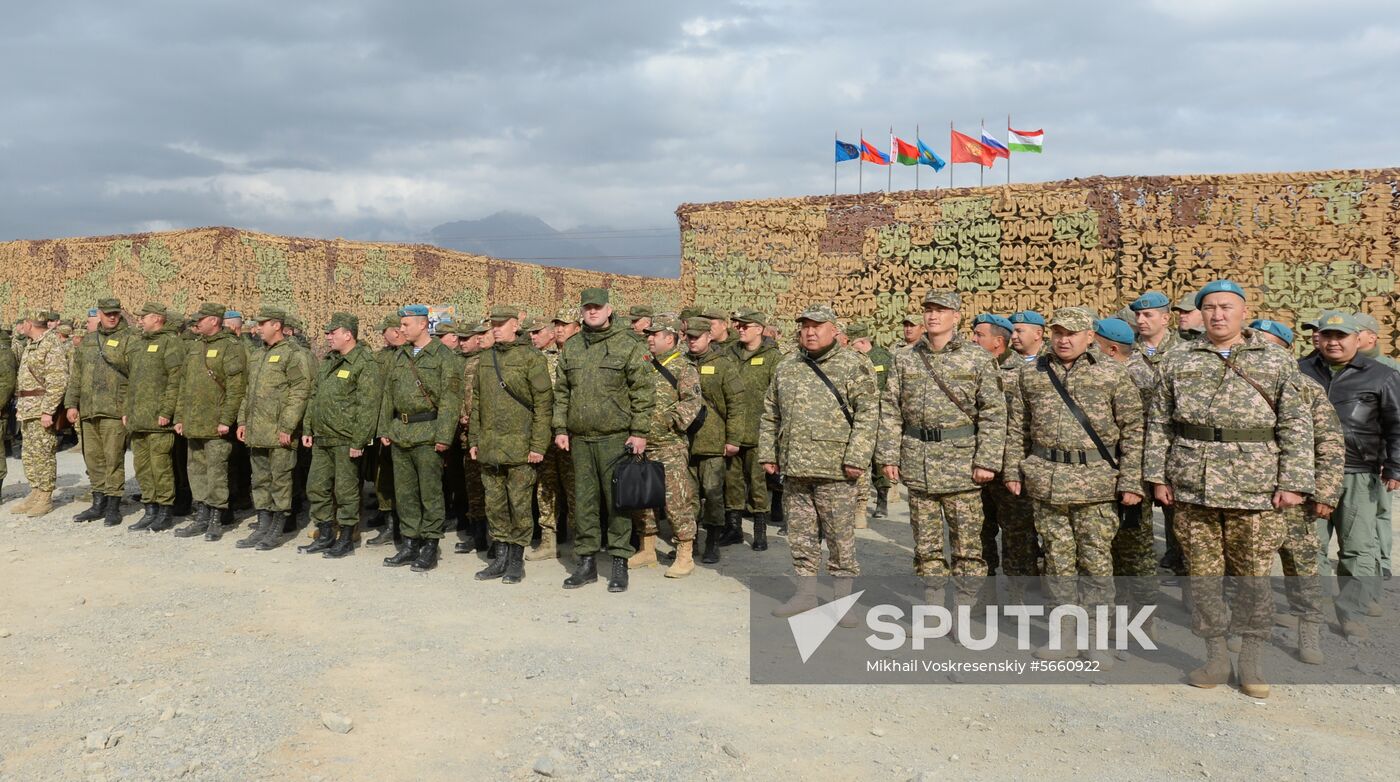 Kyrgyzstan CSTO Military Drills