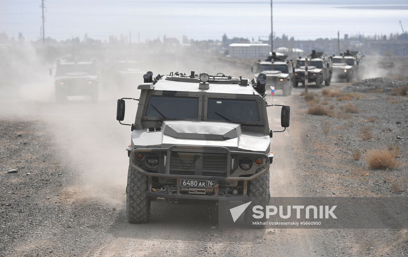 Kyrgyzstan CSTO Military Drills